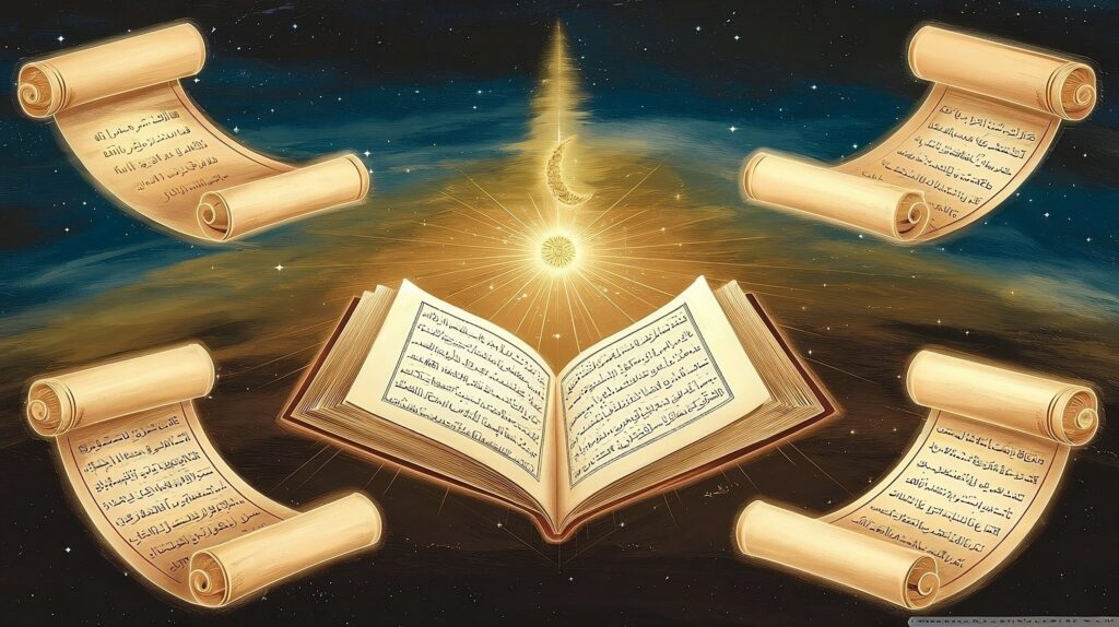 Depicting Heavenly Books