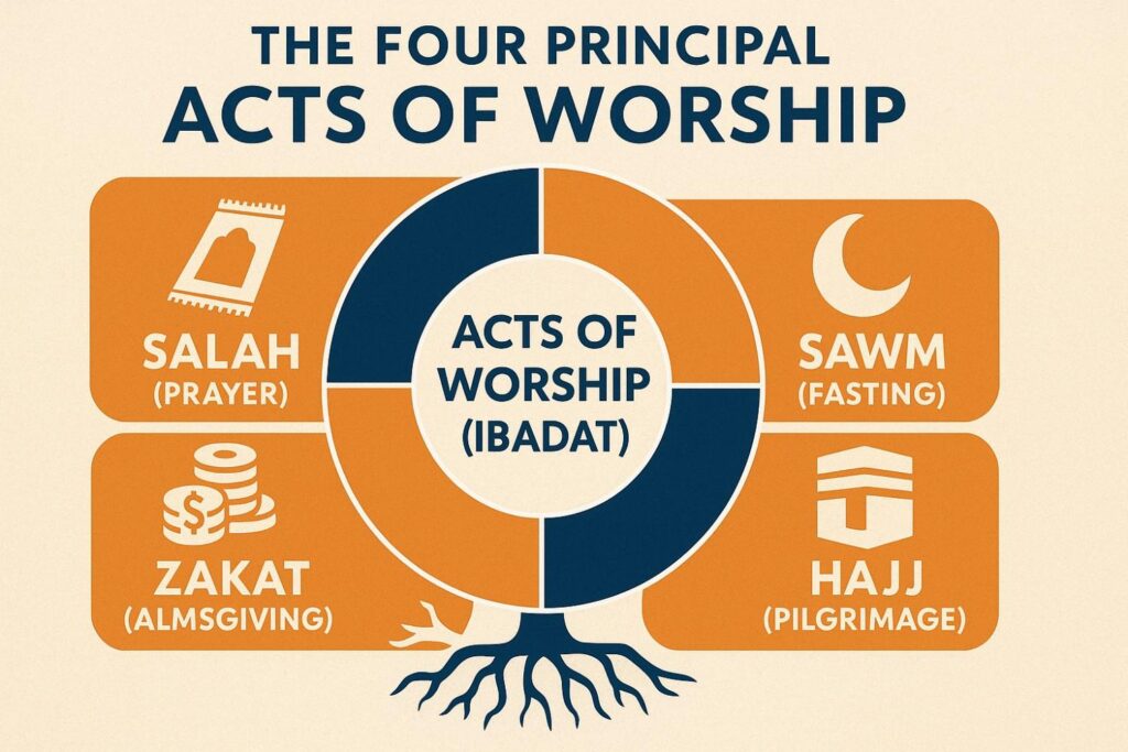 Purpose of Human Creation 6 Four-Principal-Acts-of-Worship